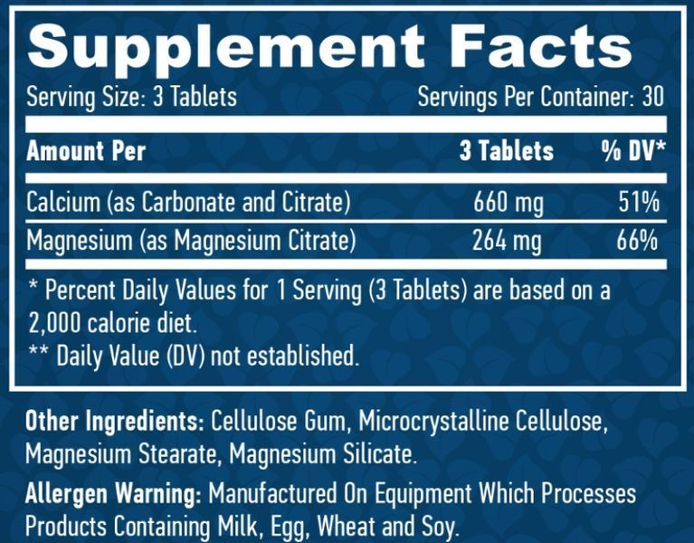 Haya Labs Calcium Magnesium Citrate - 90 таб 2843752197 фото