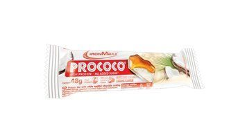 IronMaxx Батончик Prococo - 48 г - білий шоколад/кокос-карамель 7676576895 фото