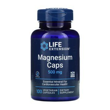 Magnesium Caps 500 mg - 100 vcaps 2022-10-1887 фото
