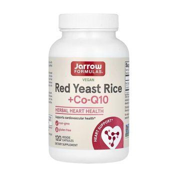 Red Yeast Rice + Co-Q10 600mg - 120 vcaps 2023-10-5595 фото