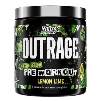 Outrage High‑Stim Pre‑Workout - 30 servings  734652 фото