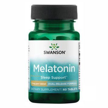 Melatonin-Dual-Release 3mg - 60tabs 100-41-5548430-20 фото