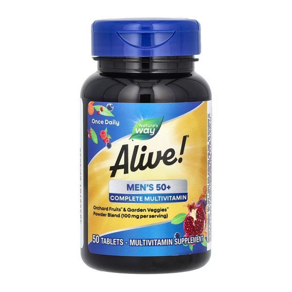 Men's 50+ Complete Multivitamin - 50 tabs 2022-10-1714 фото