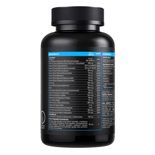 Ultra Men's Sport Multivitamin - 180 caps (Пошкоджена банка) 2023-10-5901 фото