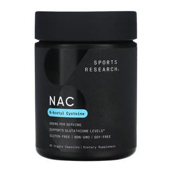 NAC - N-Acetyl-L-Cysteine 600mg - 90 vcaps 2023-10-5041 фото