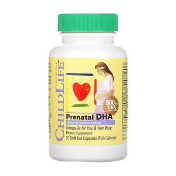 Prenatal DHA - 30 softgels 2023-10-3472 фото