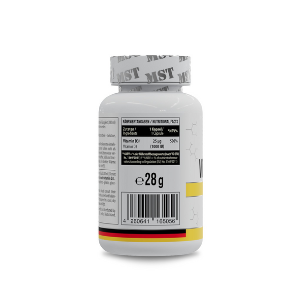MST&reg; Vitamin D3 1000 IU 120 softgels | MST&reg; Вітамін Д3 1000 МО 120 м&rsquo;яких капсул 6700387 фото
