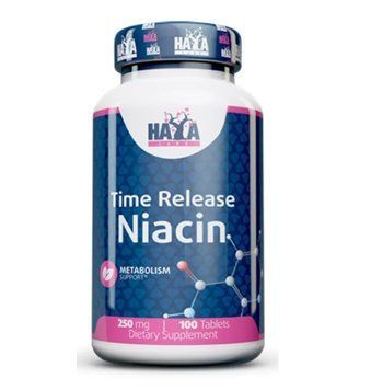 Haya Labs Niacin /Time Release/ 250 мг - 100 таб 568754876 фото