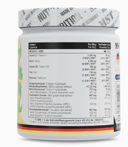 MST&reg; Beauty Fish Collagen Verisol&reg;+ OptiMSM&reg; 225 g Green Apple 8765456876 фото