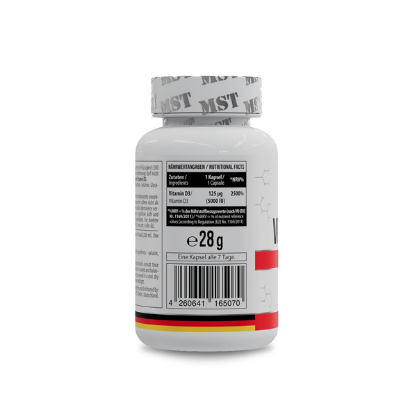 MST&reg; Vitamin D3 &ndash; 5000 IU Вітамін Д3☀️120 softgels 3397302 фото