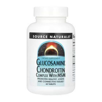 Glucosamine Chondroitin Complex with MSM - 60 tabs 2023-10-6144 фото