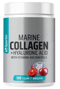 Sporter Marine Collagen + Hyaluronic Acid - 300 г - вишня 765443547 фото