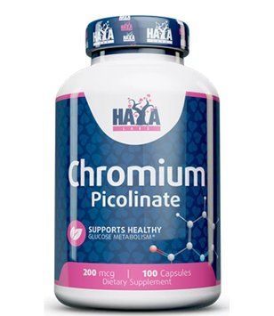 Haya Labs Chromium Picolinate 200 мг - 100 капс 4374623834 фото