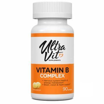 Vitamin B complex - 90 softgels (Пошкоджена банка) 2023-10-5926 фото