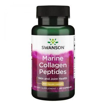 Type I Hydrolyzed Marine Collagen Peptides 400mg - 60 caps 2023-10-4061 фото