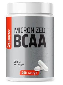 Sporter Micronized BCAA 2:1:1 - 200 капс 654345696 фото