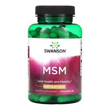 MSM 1000mg - 120 caps 2023-10-4062 фото