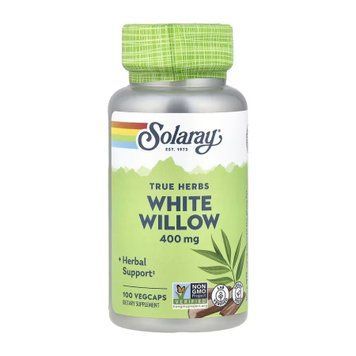 White Willow Bark 400mg - 100 vcaps 2023-10-5273 фото