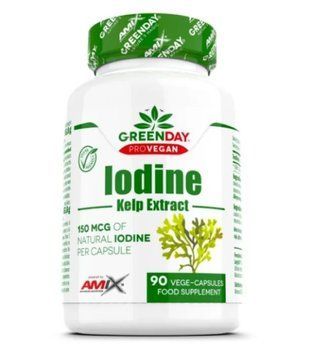 Amix GreenDay ProVegan Natural Iodine Kelp Extract - 90 веган капс 037538573 фото