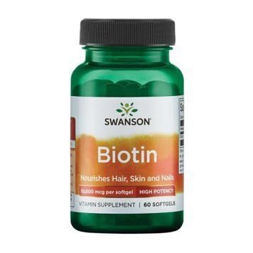 Biotin High Potency 10,000 mcg - 60sgels 100-31-9880236-20 фото