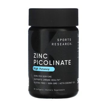 Zinc Picolinate 50mg - 60 softgels 2023-10-6172 фото