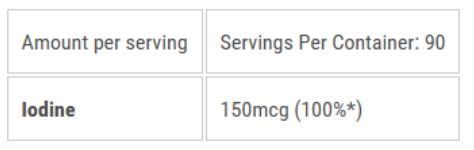 Amix GreenDay ProVegan Natural Iodine Kelp Extract - 90 веган капс 037538573 фото