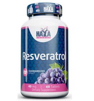 Haya Labs Resveratrol 40 мг &ndash; 60 таб 78985782 фото