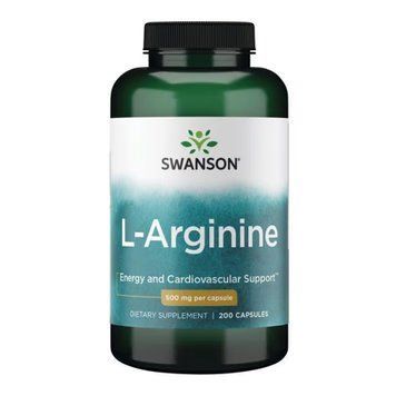 L-Arginine 500mg - 200 caps 2023-10-5879 фото