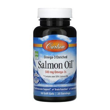 Salmon Oil - 50 softgels 2023-10-4559 фото