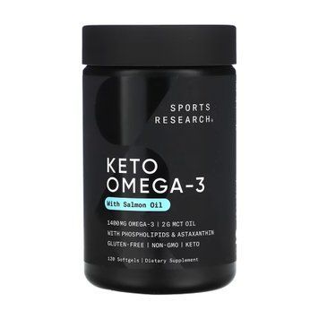 Keto Omega 1250mg - 120 softgels 2023-10-6173 фото