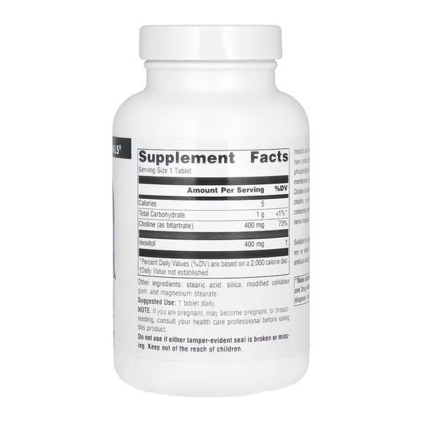 Inositol & Choline 800mg - 50 tabs 2023-10-4611 фото