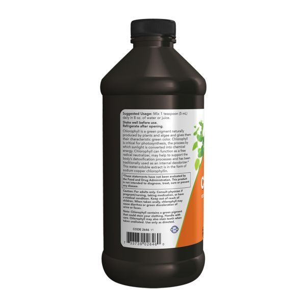 Liquid Chlorophyll - 473ml Unflavored 2023-10-5101 фото