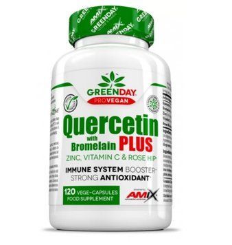Amix GreenDay ProVegan Quercetin with Bromelain Plus - 120 веган капс 85654890 фото