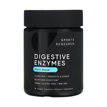 Digestive Enzymes + Probiotic - 90 veggie capsules 2023-10-6175 фото