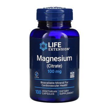 Magnesium (Citrate) 100 mg - 100 vcaps 2022-10-1902 фото