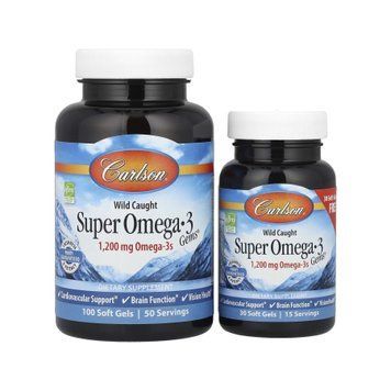 Super Omega-3 Gems 100+30 - 130 softgels 2023-10-4560 фото
