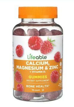 Calcium Magnesium & Zinc + Vitamin D Adult - 90 gummies 647635789 фото