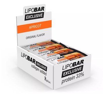 Lipobar бокс протеїнових батончиків, 20 шт x 50 г 3763573567 фото