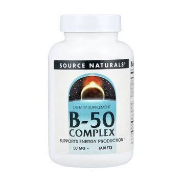 Vitamin B-50 Complex 50mg - 50 tabs 2023-10-5553 фото