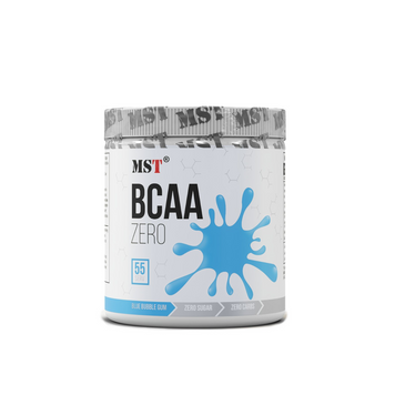 MST&reg; BCAA Zero Bubblegum Блакитна🍭жуйка Без цукру 55 порцiй 330 грамів 3396484 фото