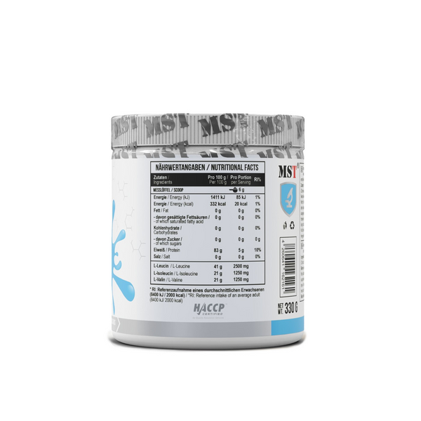 MST&reg; BCAA Zero Bubblegum Блакитна🍭жуйка Без цукру 55 порцiй 330 грамів 3396484 фото