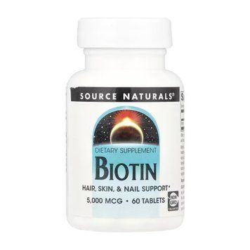 Biotin 5000mcg - 60 tabs 2023-10-4622 фото