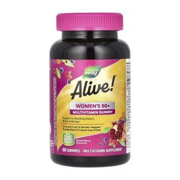 Alive!&reg; Womens 50+ Multi Gummy - 60 gummies 2023-10-2171 фото