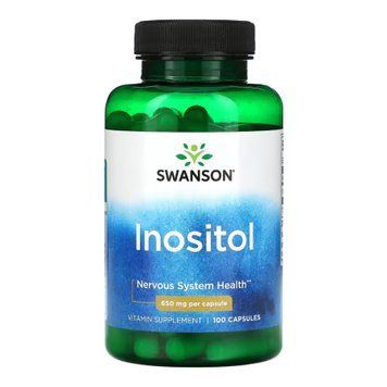 Inositol 650mg - 100 caps 2023-10-4072 фото