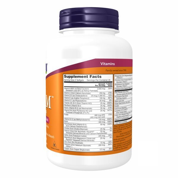 Adam Men's Multi - 180 Softgels 2022-10-0396 фото