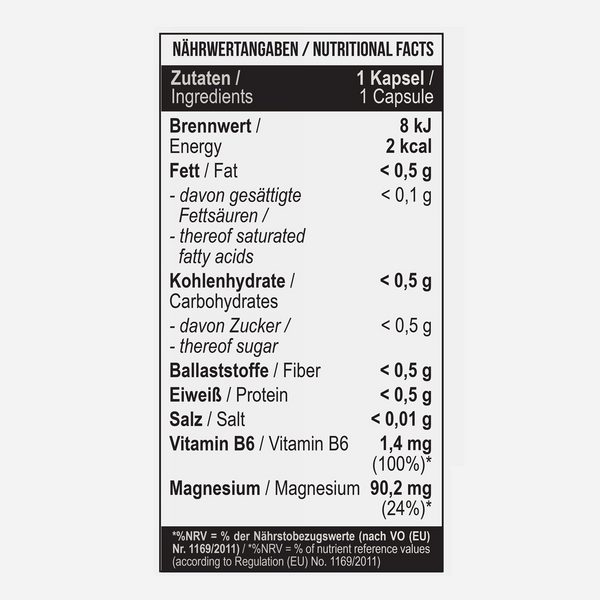 MST&reg; Magnesium BISGLYCINATE Магній бісгліцинат + вітамін B6 90 капсул 7678571 фото