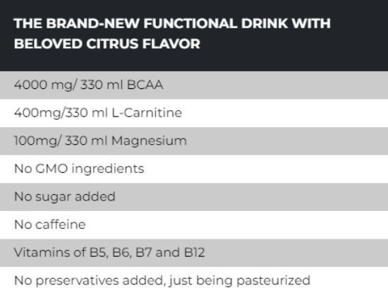Caste BCAA Vitamin Drink 6775577 фото