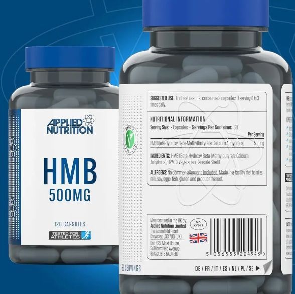 Applied Nutrition HMB 500 mg 120 caps 678954076 фото