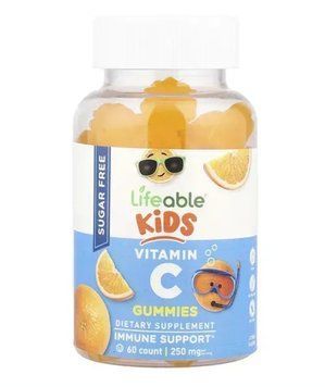 Vitamin C Kids Sugar Free - 60 gummies 5785226 фото