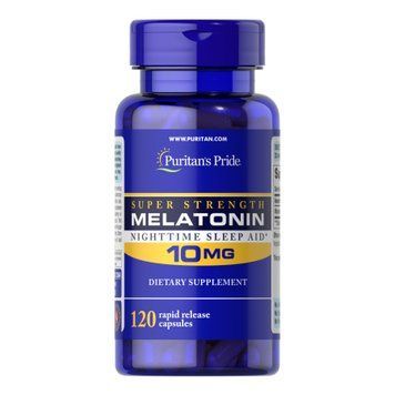 Melatonin 10mg - 120tabs 100-33-3088830-20 фото